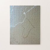 Puzzle Mon cœur sur la plage - (Vertical)