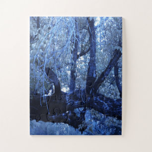 Puzzle Mon Hiver bleu....