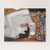 Puzzle Mon Klimt Serie : Mère et enfant (Horizontal)