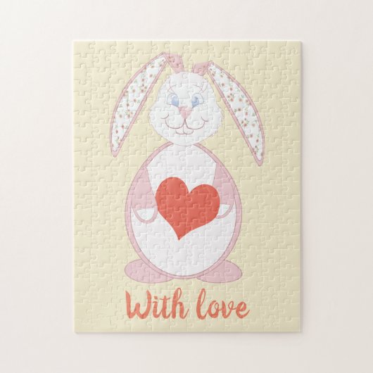Puzzle Mon lapin, bande dessinée Bunny. (Vertical)