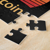 Puzzle Mon Plan de Retraite Bitcoin Plage Coucher de Sole (Côté)