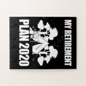 Puzzle Mon régime de retraite 2020 Cadeau personnalisé (Horizontal)