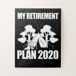 Puzzle Mon régime de retraite 2020 Cadeau personnalisé