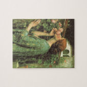 Puzzle Mon Rose doux, ou Âme du Rose par Waterhouse (Horizontal)
