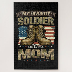Puzzle Mon soldat préféré m'appelle maman
