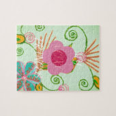 Puzzle Mon XOXO Little Princess Floral Art Design d'impre (Horizontal)