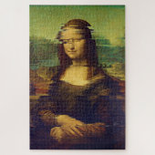 Puzzle Mona Lisa avec un pépin (Vertical)