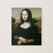 Puzzle Mona Lisa, copie de la peinture par Leonardo DA (Vertical)