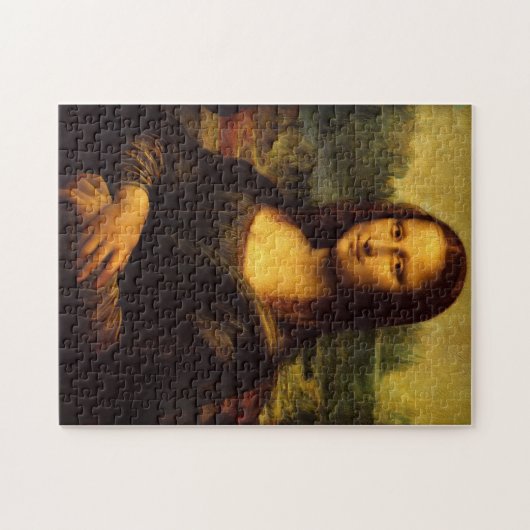 Puzzle Mona Lisa de Leonardo da Vinci (Horizontal)