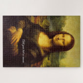 Puzzle "Mona Lisa" du peintre Renaissance Da Vinci, (Horizontal)