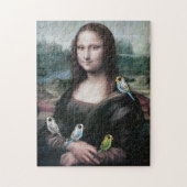 Puzzle Mona Lisa et perruches (Vertical)