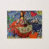 Puzzle Mona Lisa Fun Zodiac Whimsical (Horizontal)
