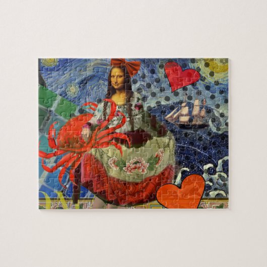 Puzzle Mona Lisa Fun Zodiaque Fantaisiste (Horizontal)