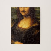 Puzzle mona lisa moustache (Vertical)