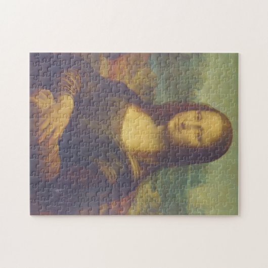 Puzzle Mona Lisa par Leonardo Da Vinci Art (Horizontal)