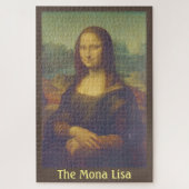 Puzzle Mona Lisa par Leonardo Da Vinci Art (Vertical)