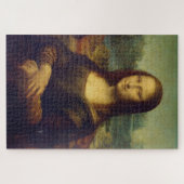 Puzzle Mona Lisa Puzzle-Famous Portrait de Leonardo da V. (Horizontal)