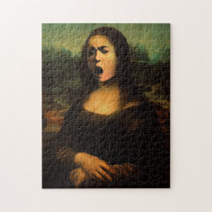 Puzzle Mona Medusa du Caravaggio