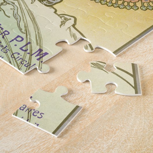 Puzzle Monaco, Monte-Carlo, Chemins de Fer P.L.M par Much (Côté)