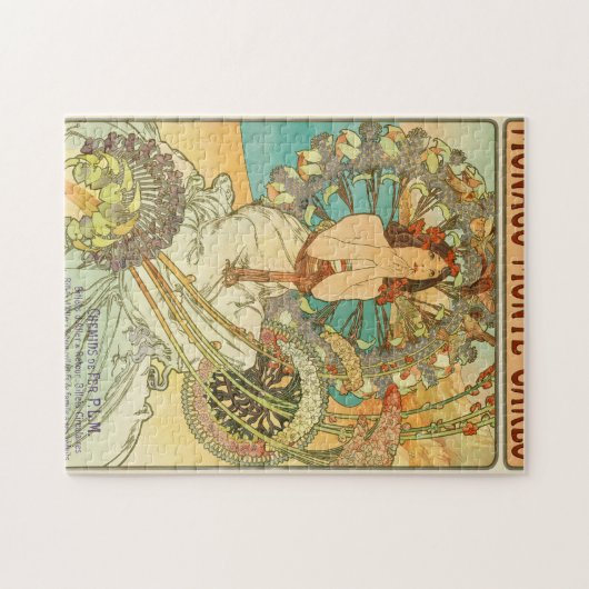 Puzzle Monaco, Monte-Carlo, Chemins de Fer P.L.M par Much (Horizontal)