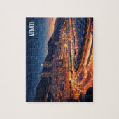 Puzzle Monaco Monte Carlo la nuit (Vertical)