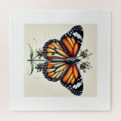 Puzzle Monarch butterfly 150624IREF111 - Watercolor (Horizontal)