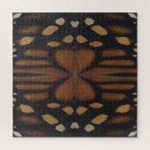 Puzzle Monarch Butterfly Wing Motif (Vertical)