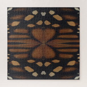 Puzzle Monarch Butterfly Wing Motif