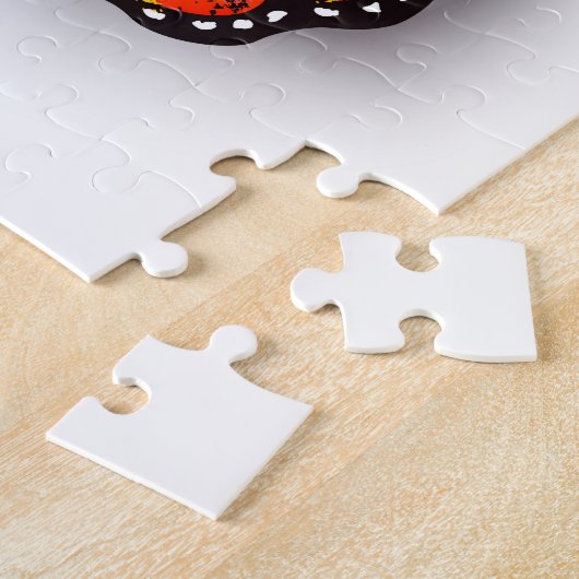 Puzzle Monarque papillon arc-en-ciel (Côté)