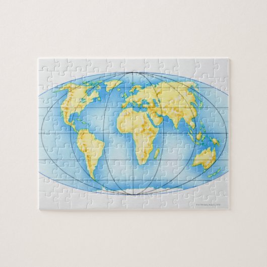 Puzzle Monde (Horizontal)