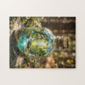 Puzzle Monde dans une Bouteille (Horizontal)