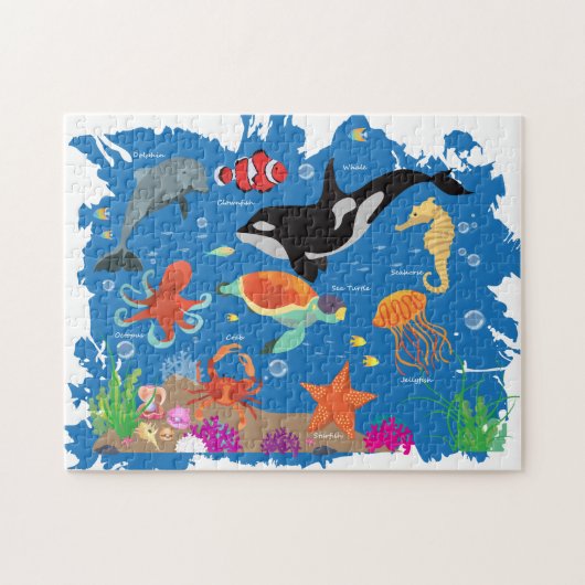 Puzzle Monde marin (Horizontal)