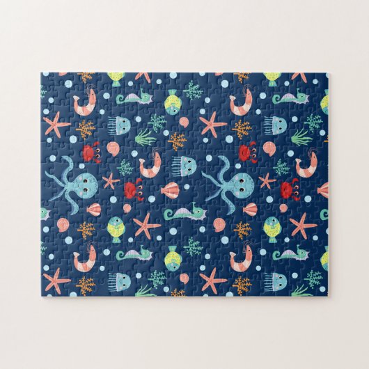 Puzzle Monde marin (Horizontal)