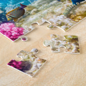 Puzzle Monde sous-marin de mer de belle nature (Côté)
