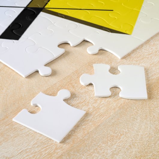 Puzzle Mondrian a inspiré 3D (Côté)