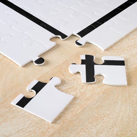 Puzzle Mondrian II Minimum De Stijl Modern Art Design (Côté)