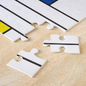 Puzzle Mondrian II Minimum De Stijl Modern Art Design (Côté)