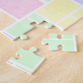 Puzzle Mondrian Pastel (Côté)