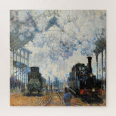 Puzzle Monet - Arrivée du train de Normandie, (Vertical)
