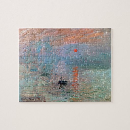 Puzzle Monet , “ Impression, Sunrise ” (Horizontal)