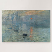 Puzzle Monet Impression Sunrise Soleil Levant Peinture Le (Horizontal)
