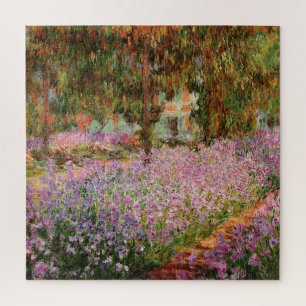 Puzzle Monet - Irises dans le jardin de Monet