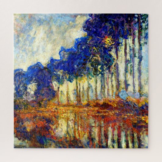 Puzzle Monet - Les Peupliers en Automne (Vertical)