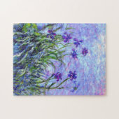 Puzzle Monet Lilac Irises (Horizontal)