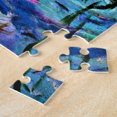 Puzzle Monet - Lys d'eau (rose) 1919 peinture (Côté)