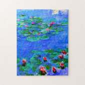 Puzzle Monet - Lys d'eau (rouge) (Vertical)