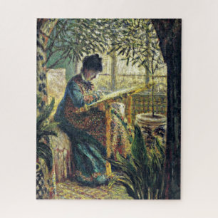 Puzzle Monet - Madame Monet Brodering