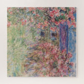 Puzzle Monet - Maison entre Roses (Horizontal)