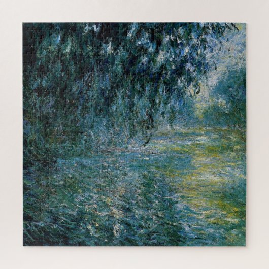 Puzzle Monet - Matin sur la Seine dans la pluie, les beau (Vertical)