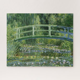 Puzzle Monet - Nappes d'eau et pont Japenes 